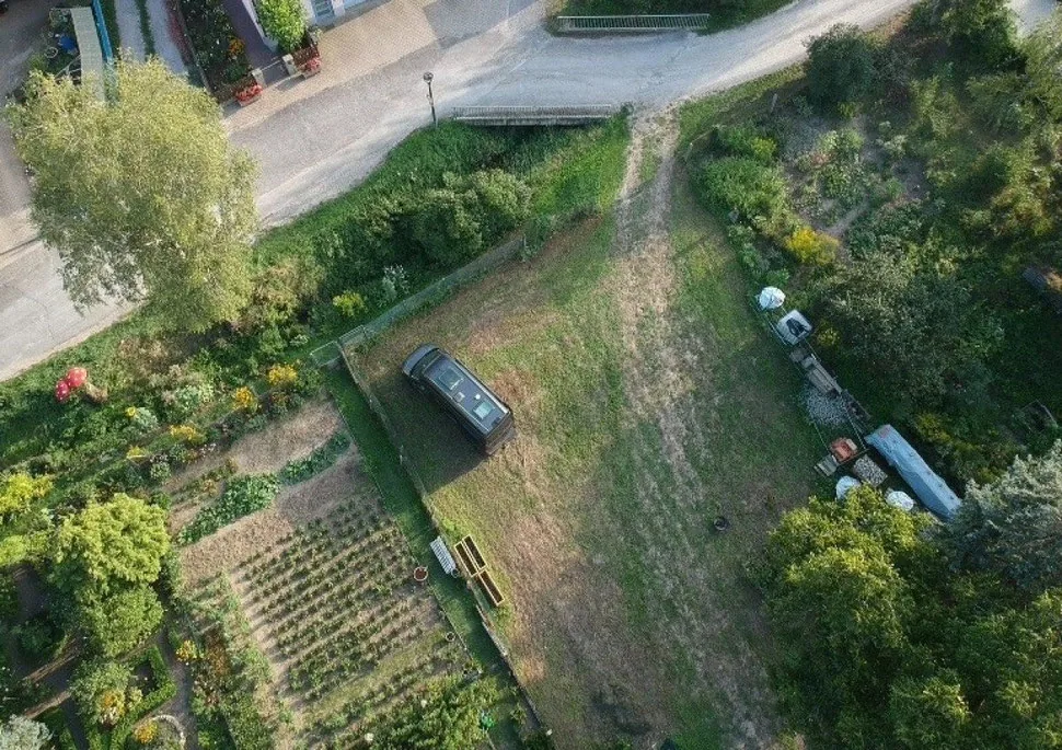 Wohnmobilstellplätze Am Mühlbach in Repperndorf von oben